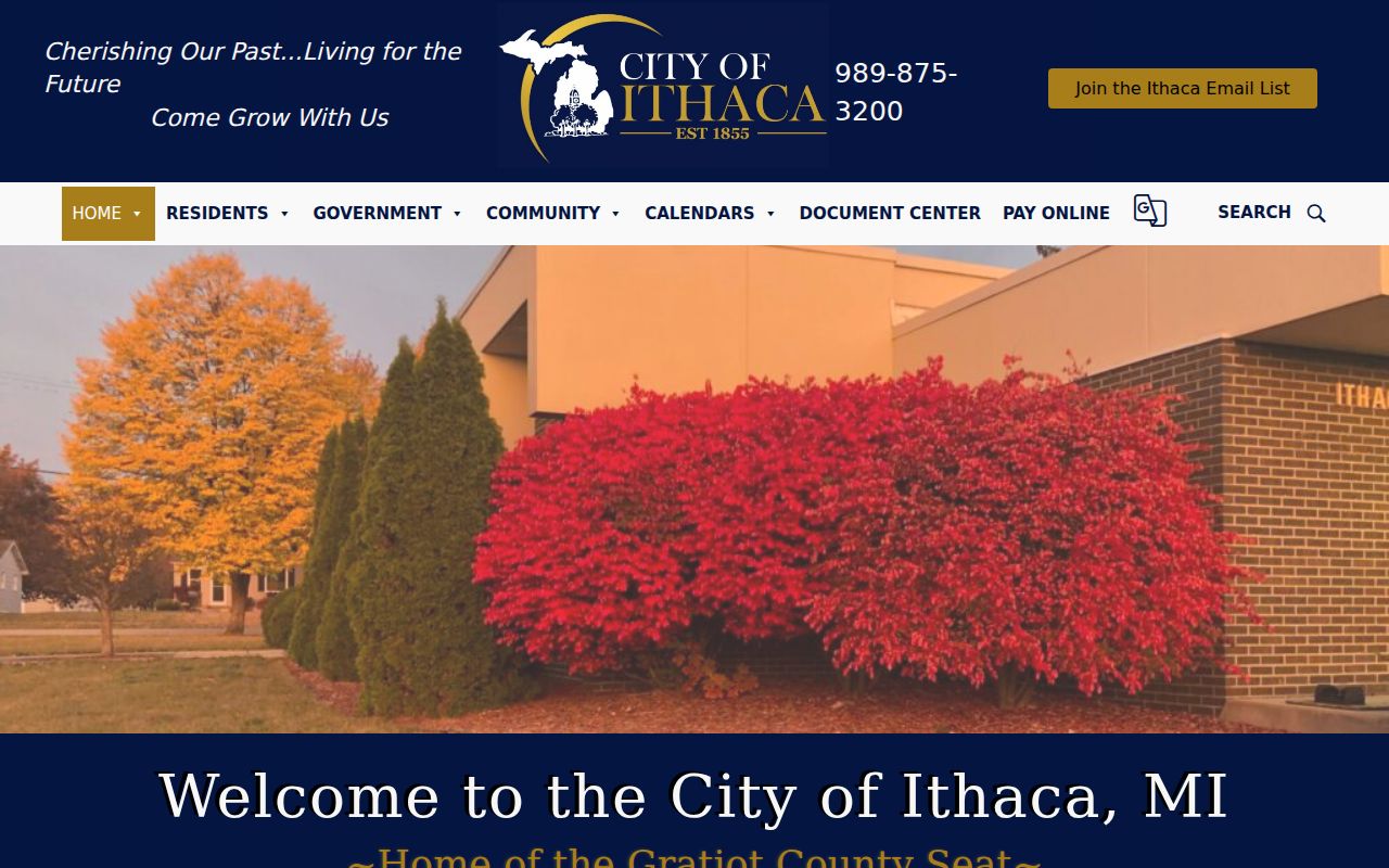 Ithaca warrant search city context from the City of Ithaca official site